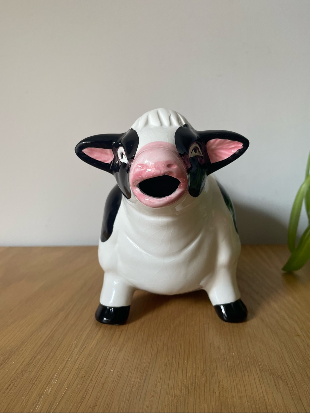 Vintage Ceramic Cow Teapot Farmhouse Country Kitchen Decor ๐ฎ - Picture 5 of 12